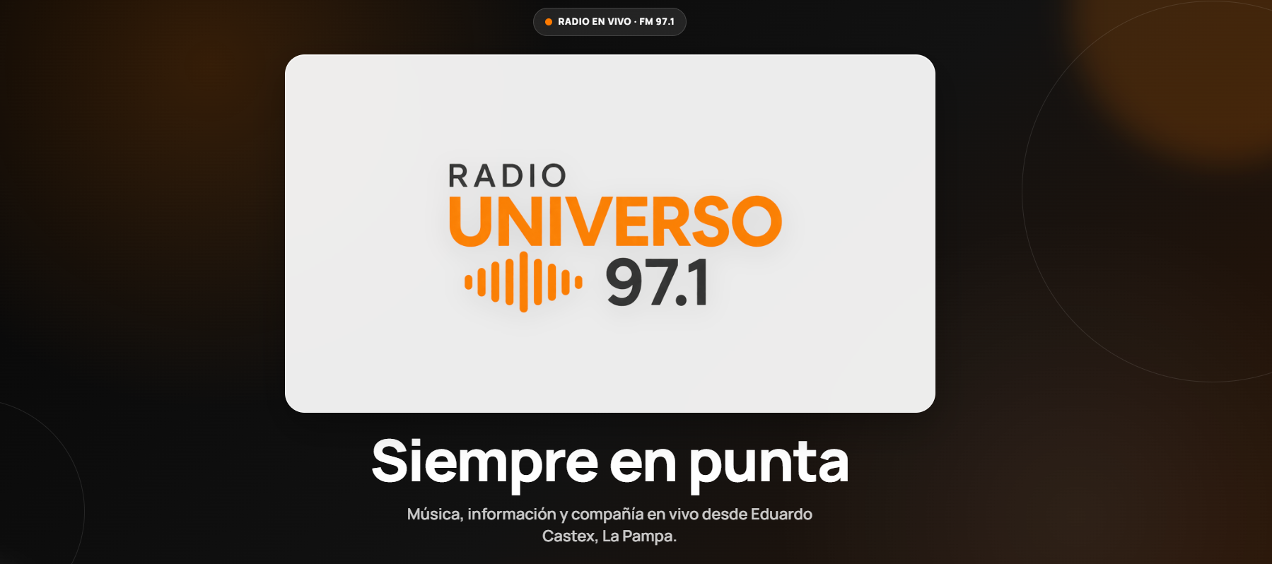 Captura de Radio Universo